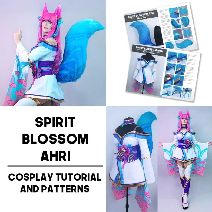 Spirit Blossom Ahri (League Of Legends) Cosplay Tutorials & Patterns -  (DIGITAL DOWNLOAD)