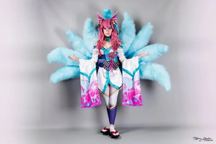 Spirit Blossom Ahri Cosplay from League of Legends — Tiffany Gordon Cosplay
