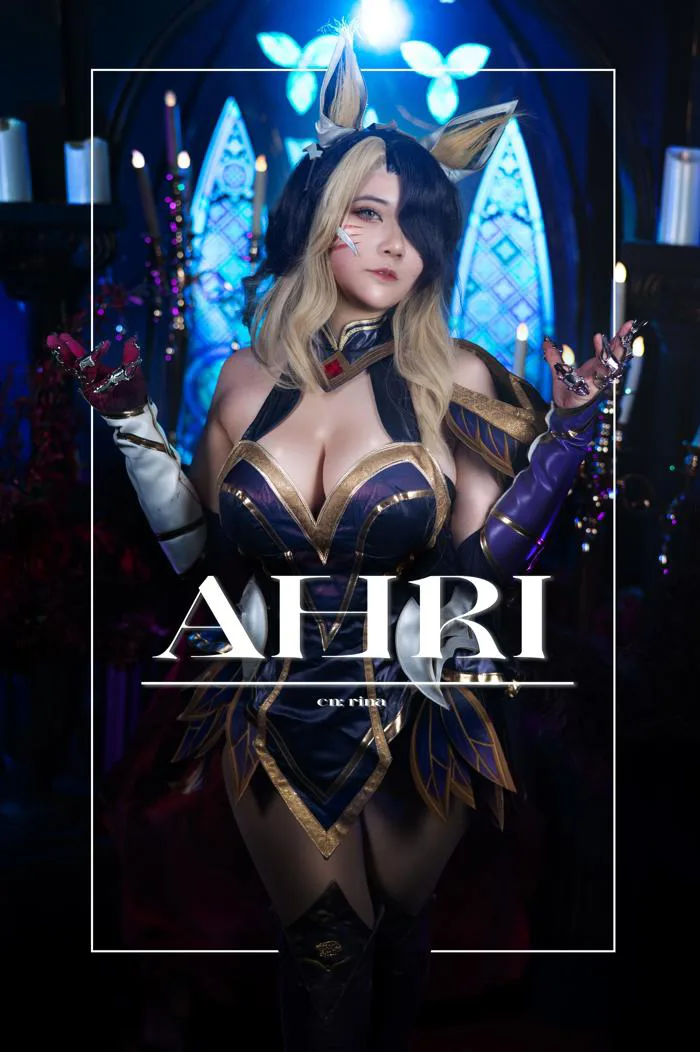 Coven Ahri Cosplay by my friend : r/leagueoflegends