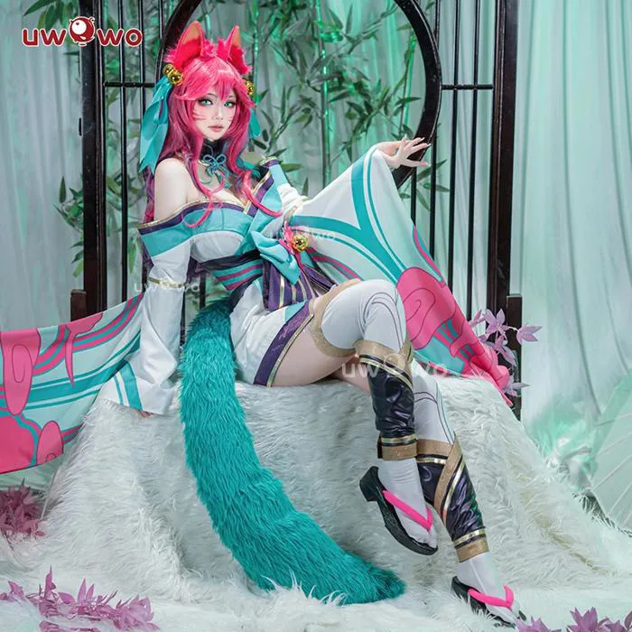 INSTOCK S-3XL Uwowo LOL Spirit Blossom ASU The Nine-Tailed Fox Hallowe –  Uwowo Cosplay
