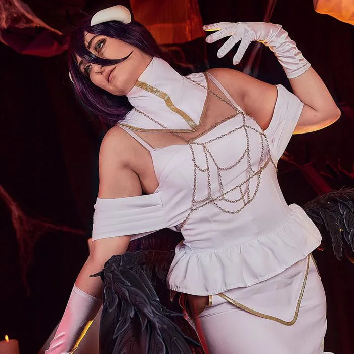 Albedo Cosplay from Overloard Cosplay costume – Two Moons Workshop