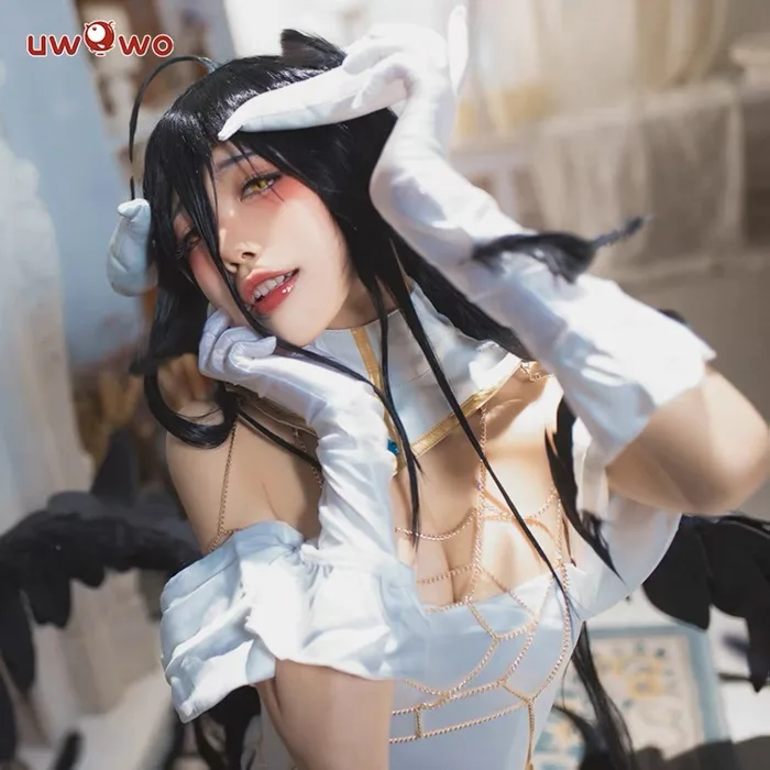 ORDER] Trang phục COSPLAY Albedo trong Overlord (kèm ảnh thật) | Shopee  Việt Nam
