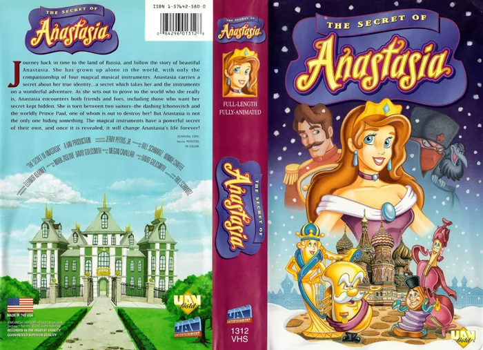 The Secret of Anastasia (Video 1997) - IMDb