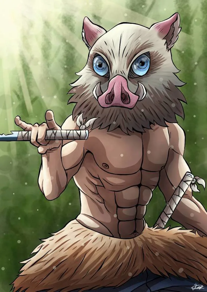 Inosuke Hashibira by Hodjiraptor on DeviantArt Inosuke Hashibira by Hodjiraptor on DeviantArt