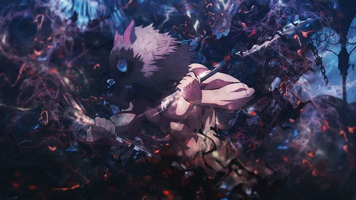 Demon Slayer - Inosuke Hashibira Wallpaper by Knotshoxtm on DeviantArt Demon Slayer - Inosuke Hashibira Wallpaper by Knotshoxtm on DeviantArt