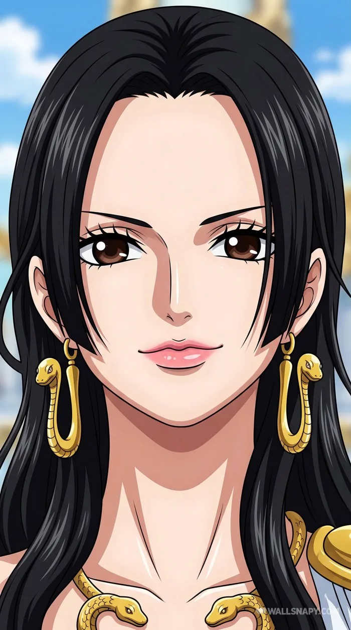 Boa hancock portrait one piece 4k mobile wallpaper