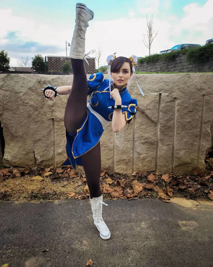 Tớ hy vọng bạn thích cosplay Chun Li của tớ! By cosplaycourtney :  r/StreetFighter