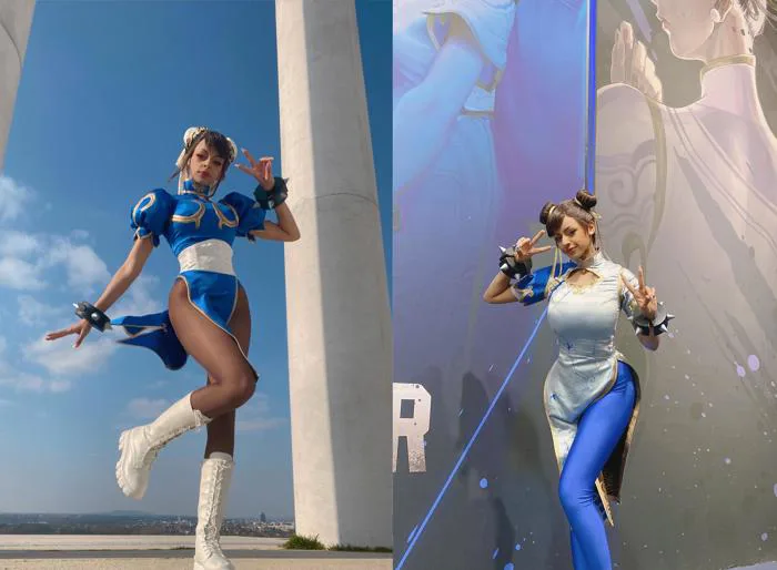 Mình cosplay Chun-Li cả phiên bản gốc và SF6! Bạn thích cái nào hơn? :  r/StreetFighter