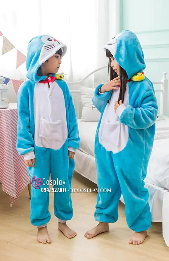 Đồ Liền Thân Doraemon Trẻ Em Giá Tốt
