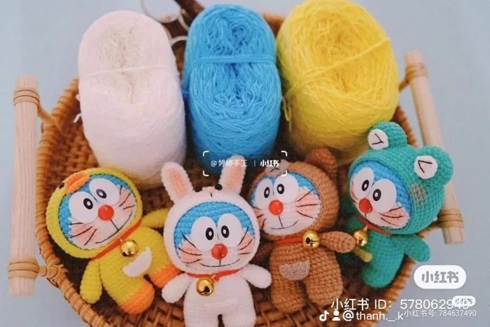 doraemon cosplay thỏ vịt ếch gấu | HandmadeV