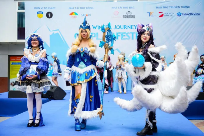 Sôi nổi lễ hội “Cosplay Festival - Winter Journey 2023” - đồ án tốt nghiệp  của sinh viên Truyền thông đa phương tiện