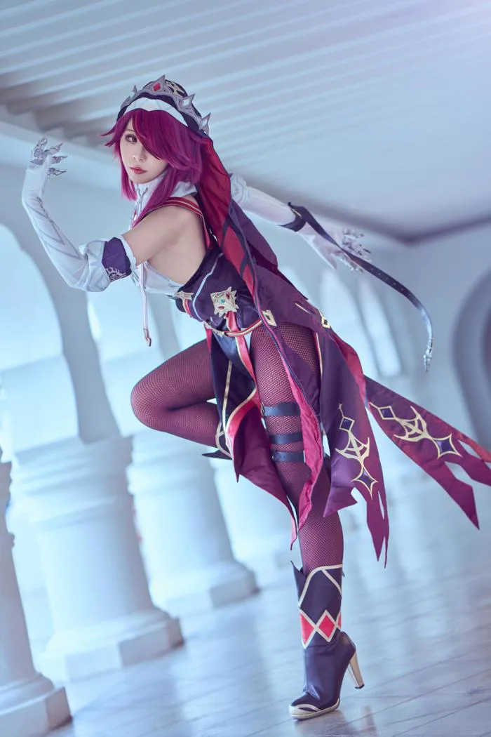 Cosplay Rosaria của mình! : r/Genshin_Impact