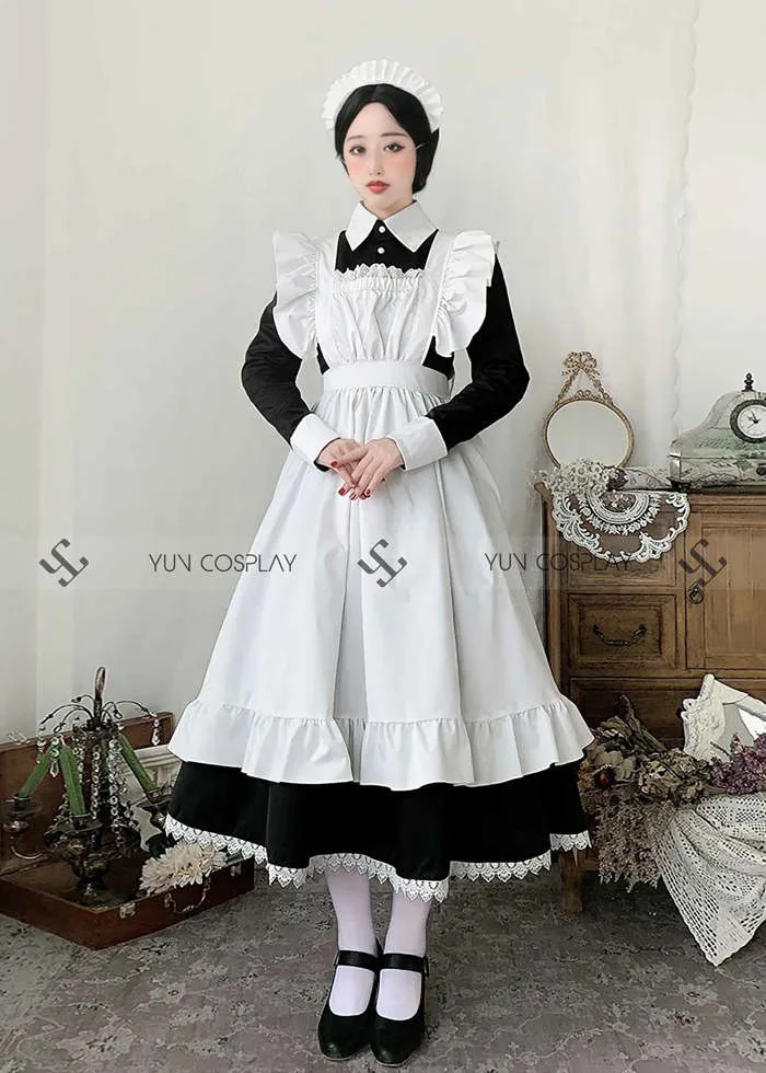 Maid dài - Hầu gái Châu âu dài tay