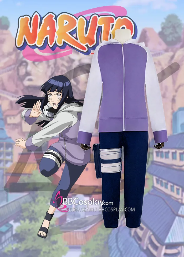 Trang Phục Hyuga Hinata - Thời Niên Thiếu (NARUTO) Giá Tốt