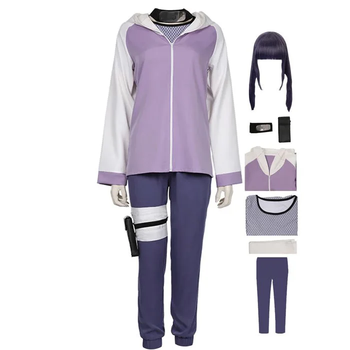 Mua EROOLU Hinata Hyuga Cosplay Costume with Wig Hinata Cosplay Hoodie for  Women Halloween Uniform Set trên Amazon Mỹ chính hãng 2026 | Fado