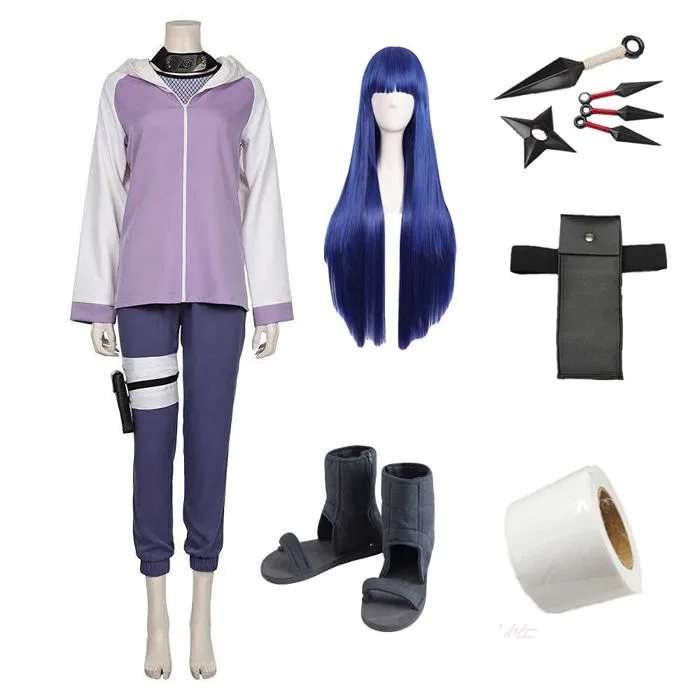 Mua Hinata Hyuga Hinata Cosplay Costume Halloween Christmas Party Anime  Costume Outfit Set Style (01, S) trên Amazon Nhật chính hãng 2026 | Fado