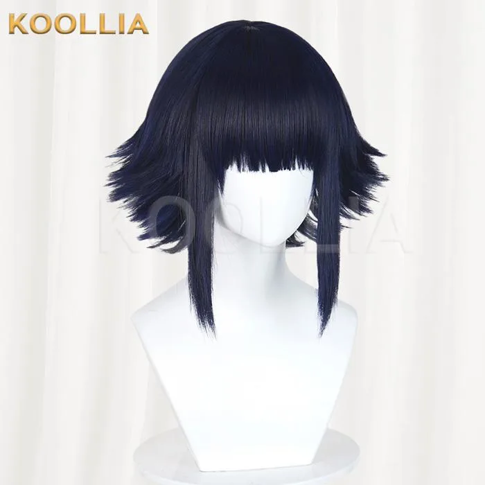 Naruto Hinata Hyuga Cosplay Wig - Navy Blue | KOOLLIA