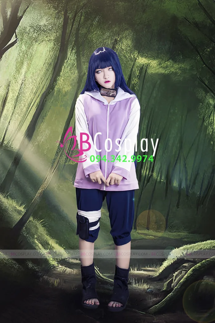 Trang Phục Hyuga Hinata - Thời Niên Thiếu (NARUTO) Giá Tốt