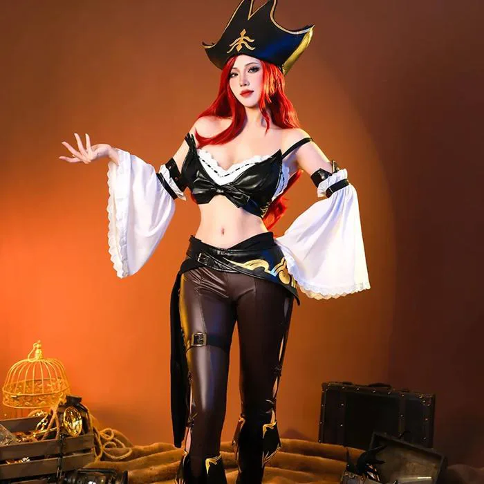 Ready To Ship】RoleCosplay LOL Miss Fortune Cosplay Outfit – Rolecosplay