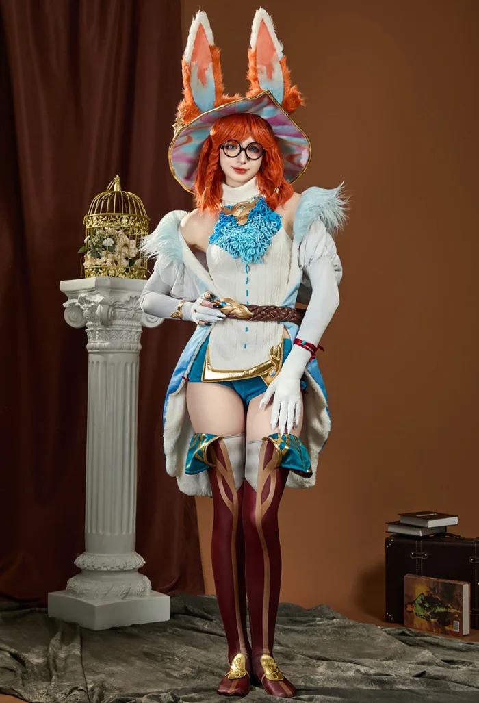 Aurora Costume- Sweater Jacket Set with Pants and Ears LOL Cosplay | Top  Quality Outfits for Sale