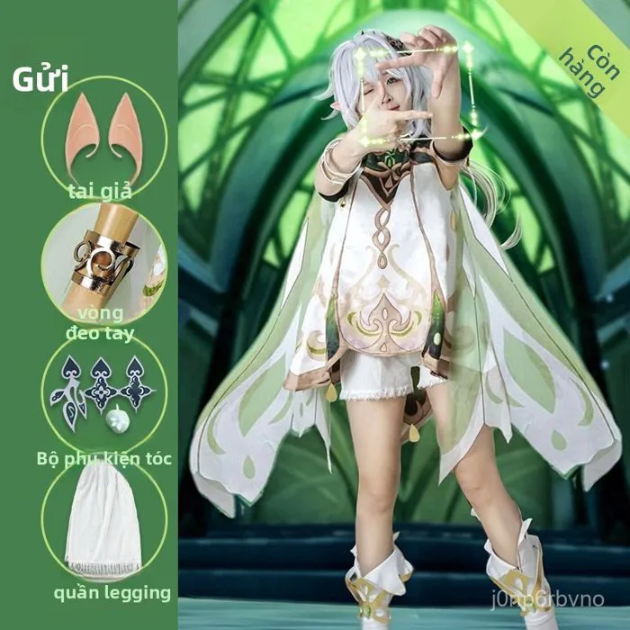 Bộ trang phục cosplay Nahida Genshin Impact loli dễ thương full phụ kiện đi  chơi anime | Shopee Việt Nam