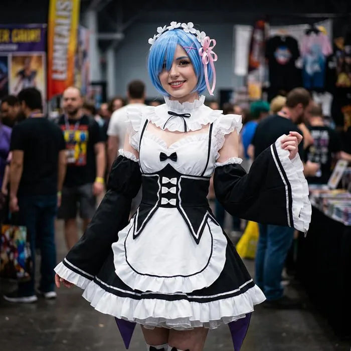 Mua Ainiel Valentines Day Outfit Women Anime Cosplay Lolita Fancy Dress  Maid Dress With Socks Headwear Sets trên Amazon Mỹ chính hãng 2026 | Fado