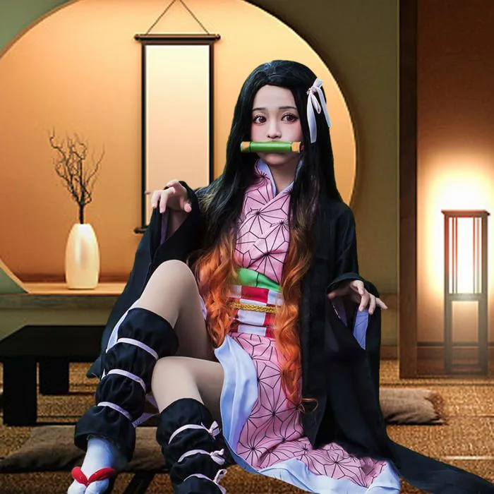 Mua Pianocean Nezuko Costume, Cosplay Kimono Cosplay Outfits, Anime Cosplay  Costumes for Nezuko, Halloween Costumes Cosplay Costume for Girls Halloween  Carnival Party trên Amazon Anh chính hãng 2026 | Fado