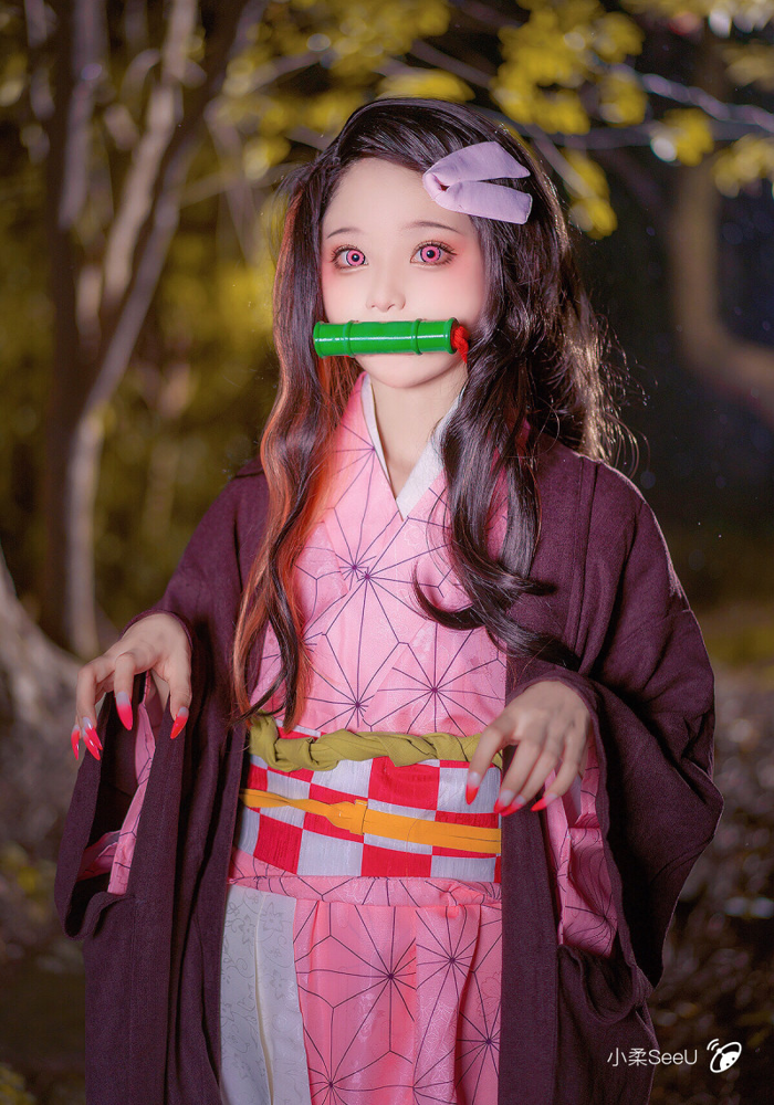 Ngẩn ngơ trước vẻ dễ thương của nàng Nezuko trong màn hóa thân của coser  Tiểu Nhu