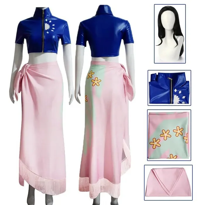 Anime Cosplay Nico Robin Cosplay Trang phục phụ nữ Trang phục Carnival  Party Dress Wig cho cô gái Trang phục Halloween c | Shopee Việt Nam