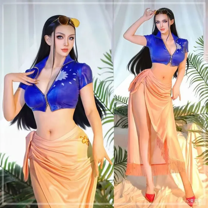 Kimono cosplay Nico Robin One Piece - Bộ trang phục hóa trang dành cho  người lớn | Shopee Việt Nam