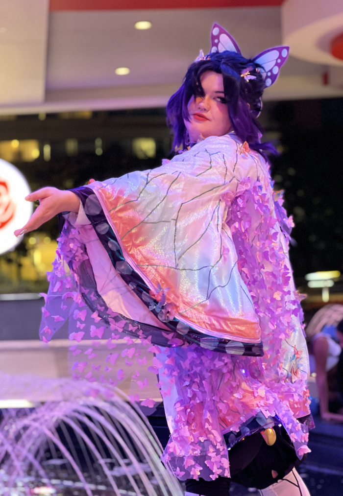 Cosplay! Shinobu (Demon Slayer), improving a pre-made costume - WeAllSew