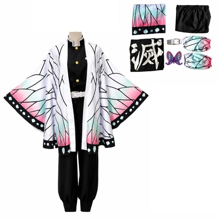 Shinobu Kocho Cosplay - Insect Pillar Shinobu Costume Outfit only / 2XL