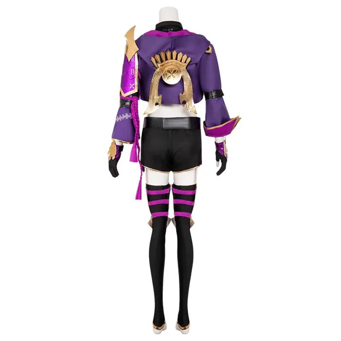 Genshin Impact Kuki Shinobu Cosplay Costume – Gcosplay