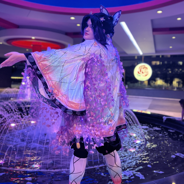 Cosplay! Shinobu (Demon Slayer), improving a pre-made costume - WeAllSew