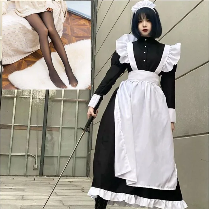 [Sẵn] Maid cosplay - Váy hầu gái Lolita kiểu Nhật đáng yêu [Miu Cosplay  Shop 01]