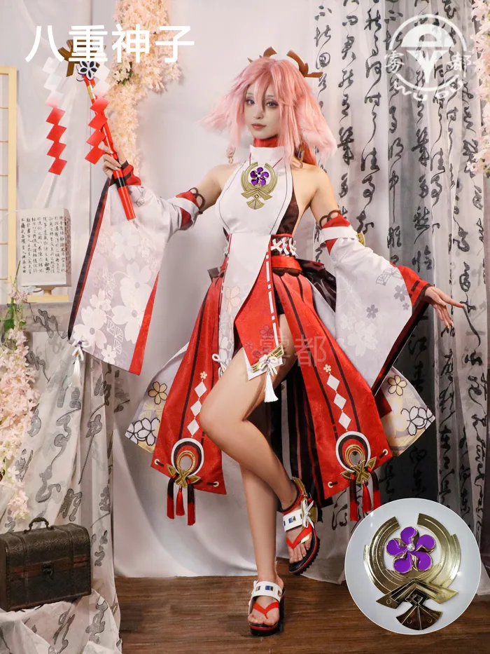 Genshin Impact: Yae Miko Original Design Cosplay – Min Cosplay Store