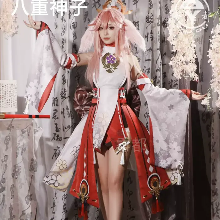 Genshin Impact: Yae Miko Original Design Cosplay – Min Cosplay Store