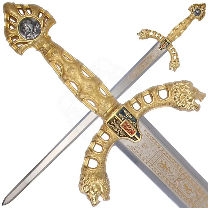 Durandal the Sword of Roland | Gold Plated Legend | Outfit4Events Durandal the Sword of Roland | Gold Plated Legend | Outfit4Events