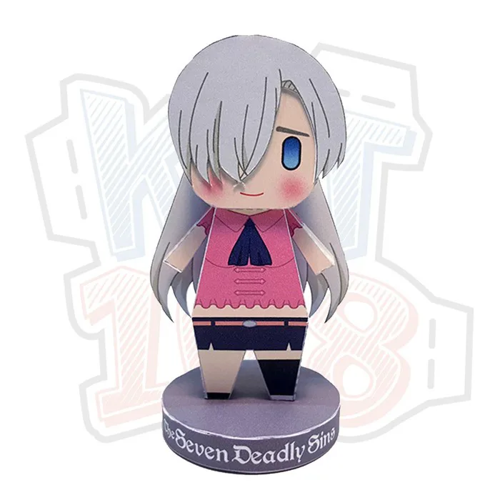 Mô hình giấy Anime Chibi Elizabeth Liones - The Seven Deadly Sins | Shopee  Việt Nam