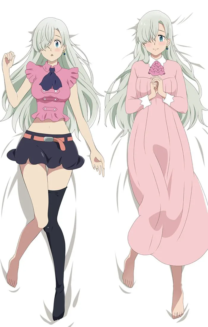 Elizabeth Liones Dakimakura Cover | 2Way Tricot | Hi-res