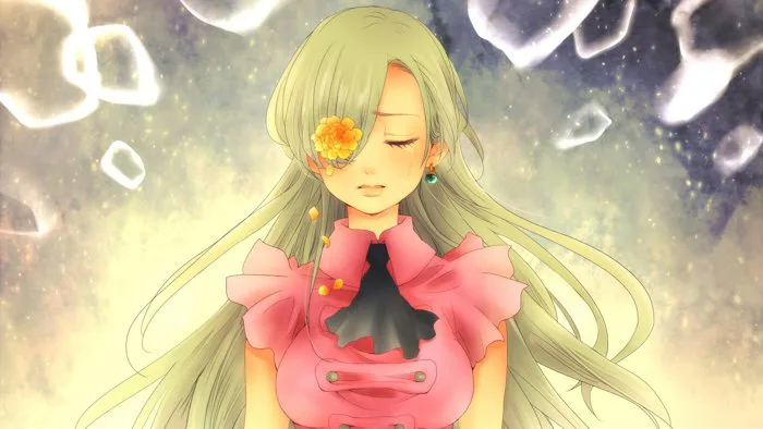 Elizabeth Liones Crying - The Seven Deadly Sins 4K Ultra HD Wallpaper |  3840x2160 | Wallpaper Abyss