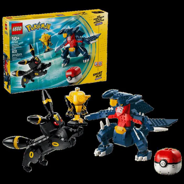 Bộ Mô Hình LEGO Smart Play Trận Chiến Vô Địch Umbreon vs Garchomp LEGO  Pokemon #72165