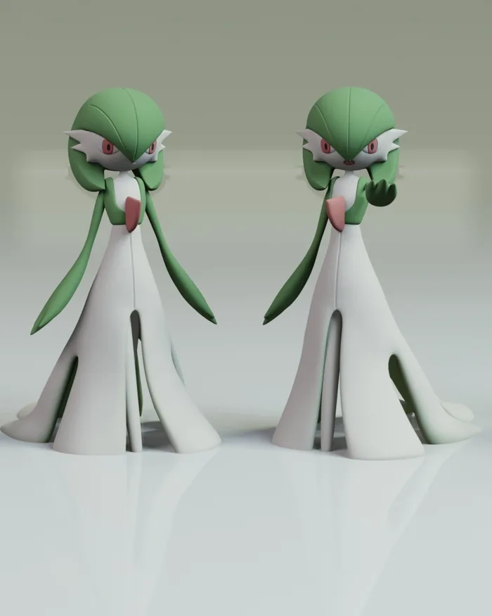 🐉 Gardevoir Pokemon Fanart・ STL File for 3D printing・Cults 🐉 Gardevoir Pokemon Fanart・ STL File for 3D printing・Cults
