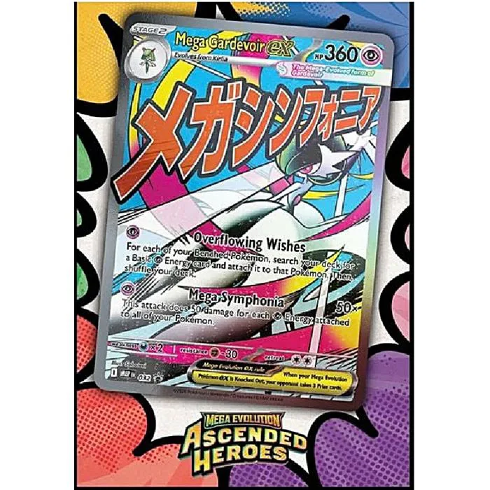 Thẻ Pokémon TCG Mega Evolution Gardevoir ex ( Single Card )- HẾT HÀNG Thẻ Pokémon TCG Mega Evolution Gardevoir ex ( Single Card )- HẾT HÀNG