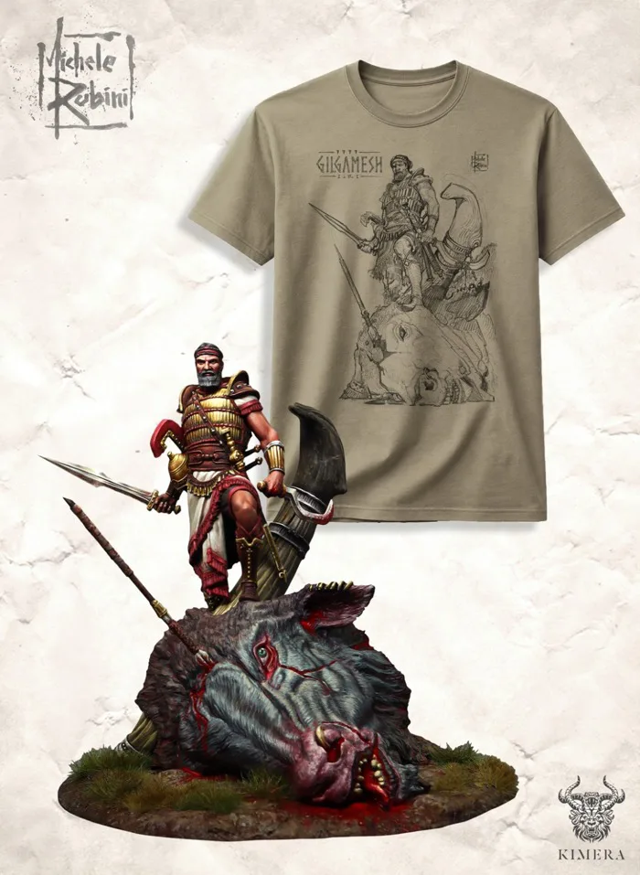 Gilgamesh bundle | Miniature + T-Shirt - Pegaso World