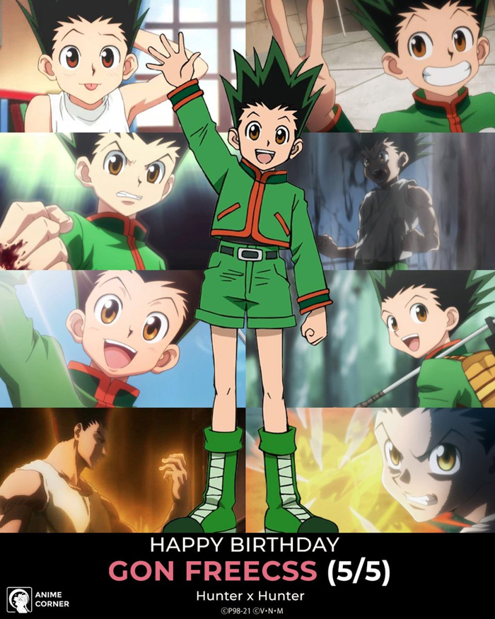 Chúc mừng sinh nhật Gon Freecss! : r/HunterXHunter