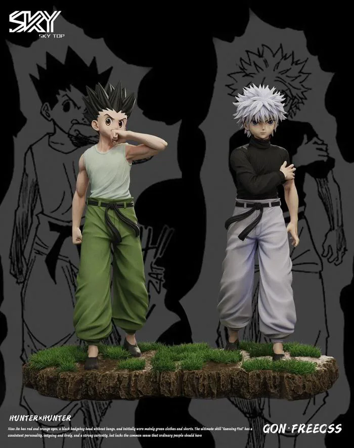 Sky Top Studio - Killua Zoldyck & Gon Freecss - Hunter x Hunter