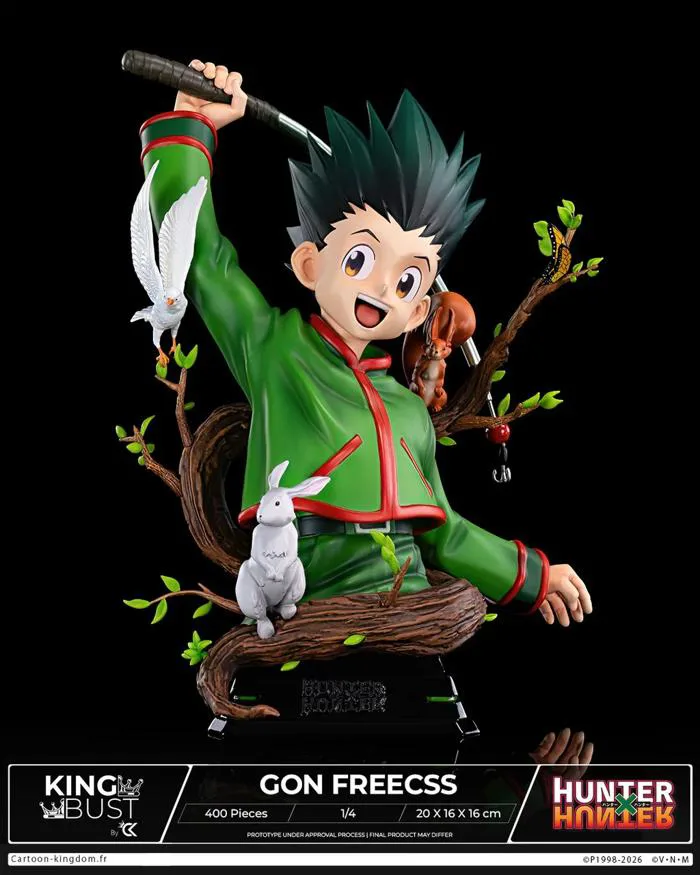 Hunter x Hunter - Gon Freecss Bust | 1:4 Resin Statue | by Cartoon Kin –  HandsomeCake Goodies