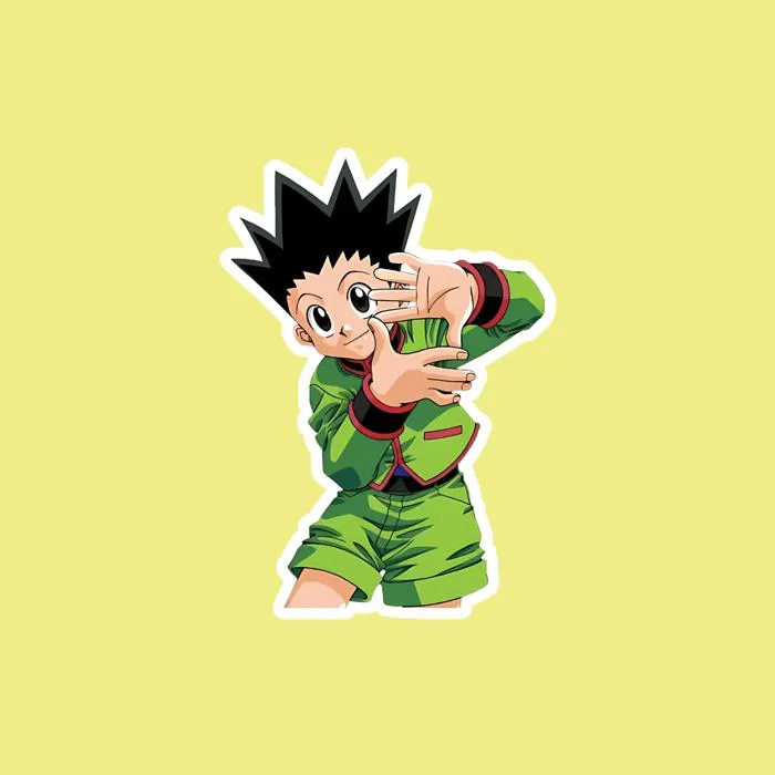 Gon Freecss Sticker – sticckiz.com
