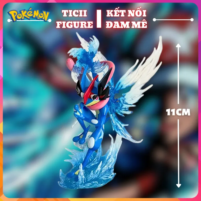 Có sẵn) Mô hình Pokemon Greninja - Satoshi Gekkouga 11cm fullbox siêu nét -  Figure Pokemon | Shopee Việt Nam